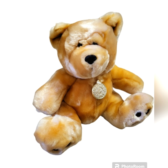 Dan Dee Blonde Bear Plush Soft Collector’s Choice 12" Stuffed Animal Teddy - Picture 1 of 13